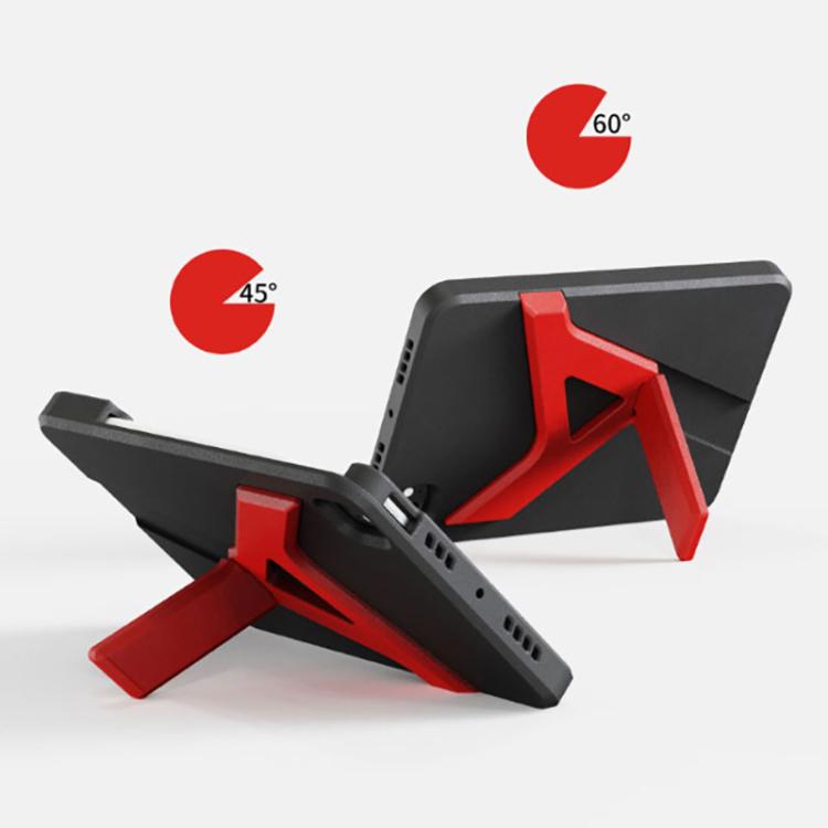 For iPad Air 11 2024 / 11 2025 YOYOISLES Air Rum Series EVA Tablet Case(Black Red) - iPad Air 11 2025 / 2024 Cases by YOYOISLES | Online Shopping UK | buy2fix