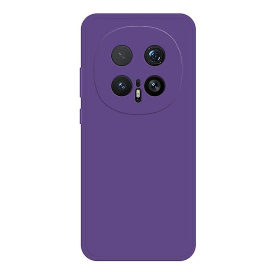 For Honor Magic8 Pro Imitation Liquid Silicone Phone Case(Dark Purple)