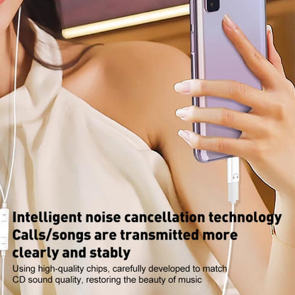 Type-C Male to 8 Pin Female Hi-Fi Audio Earphone Adapter(White) - Earphone Adapter by buy2fix | Online Shopping UK | buy2fix