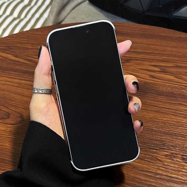 For iPhone 15 Pro Max Frameless Aromatherapy MagSafe Magnetic PC Phone Case(Black) - iPhone 15 Pro Max Cases by buy2fix | Online Shopping UK | buy2fix