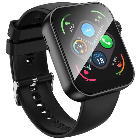 BOROFONE BD13 Smart Sports Watch, 1.83 inch Screen, Support BT Call(Black) - Smart Watches by Borofone | Online Shopping UK | buy2fix