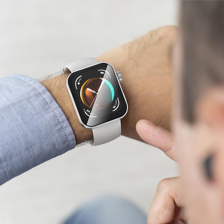 BOROFONE BD13 Smart Sports Watch, 1.83 inch Screen, Support BT Call(Silver) - Smart Watches by Borofone | Online Shopping UK | buy2fix