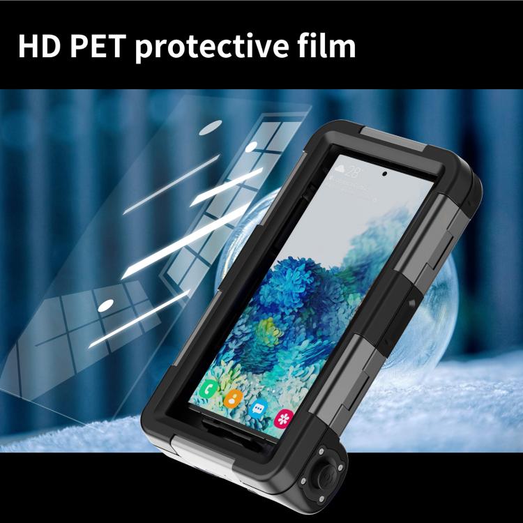 RedPepper 4th Generation Diving Protective Case, Waterproof depth: 15m(Black) - Waterproof Bag by RedPepper | Online Shopping UK | buy2fix
