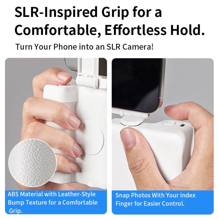 E6 Bluetooth Phone Filming Assist Selfie Monopod with Fill Light(White) - Selfie Sticks by buy2fix | Online Shopping UK | buy2fix