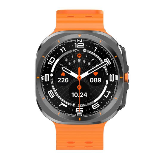 X7 1.51 inch IPS Screen Bluetooth Smart Watch Supports Healthy Monitoring(Orange) - Smart Watches by buy2fix | Online Shopping UK | buy2fix