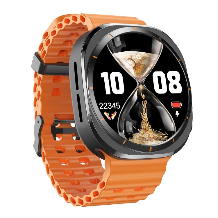 X7 1.51 inch IPS Screen Bluetooth Smart Watch Supports Healthy Monitoring(Orange) - Smart Watches by buy2fix | Online Shopping UK | buy2fix