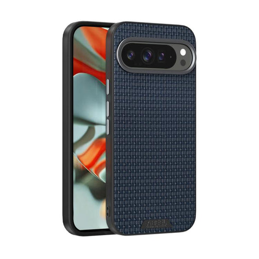 For Google Pixel 10 Pro XL ABEEL Ruyi Pattern 6D Micro Relief MagSafe Leather Phone Case(Blue) - Google Cases by buy2fix | Online Shopping UK | buy2fix