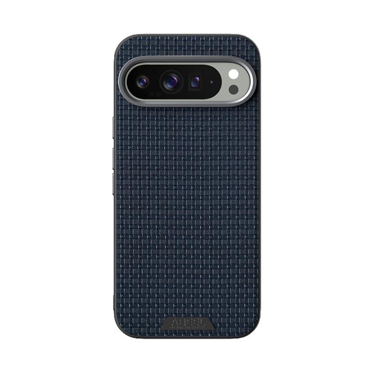 For Google Pixel 10 Pro XL ABEEL Ruyi Pattern 6D Micro Relief MagSafe Leather Phone Case(Blue) - Google Cases by buy2fix | Online Shopping UK | buy2fix