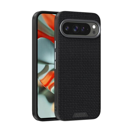 For Google Pixel 10 / 10 Pro ABEEL Ruyi Pattern 6D Micro Relief MagSafe Leather Phone Case(Black) - Google Cases by buy2fix | Online Shopping UK | buy2fix