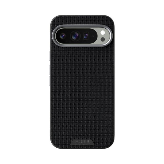 For Google Pixel 10 / 10 Pro ABEEL Ruyi Pattern 6D Micro Relief MagSafe Leather Phone Case(Black) - Google Cases by buy2fix | Online Shopping UK | buy2fix