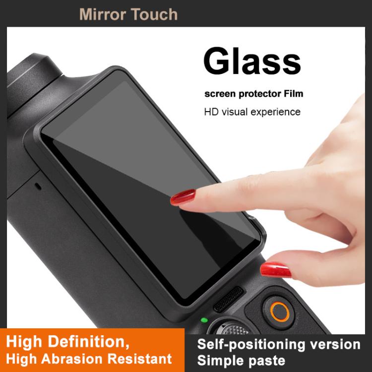 For DJI Osmo Pocket 3 imak Tempered Glass Film with Camera Lens Film, Self-positioning Version - Protective Film & Stickers by imak | Online Shopping UK | buy2fix