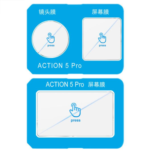 For DJI Osmo Action 5 Pro imak Tempered Glass Film with Camera Lens Film, Self-positioning Version - Protective Film & Stickers by imak | Online Shopping UK | buy2fix