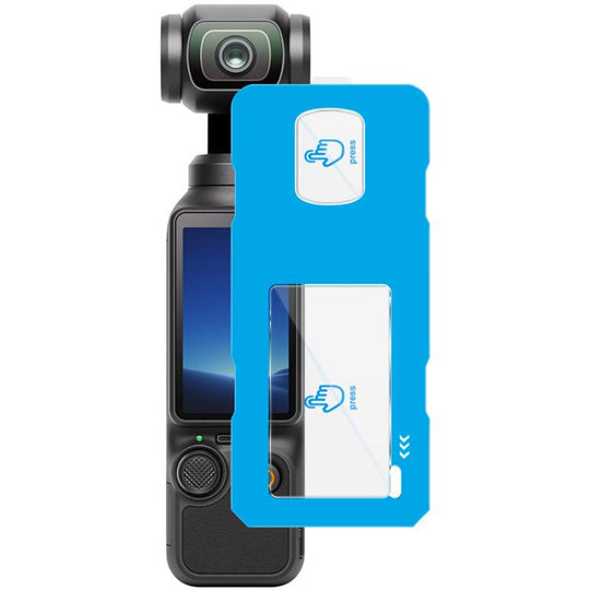 For DJI Osmo Pocket 4 imak Tempered Glass Film with Camera Lens Film, Self-positioning Version