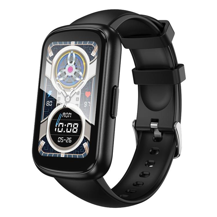 hoco Y25 1.47 inch Screen IP68 Waterproof Smart Sports Watch(Black) - Smart Watches by hoco | Online Shopping UK | buy2fix