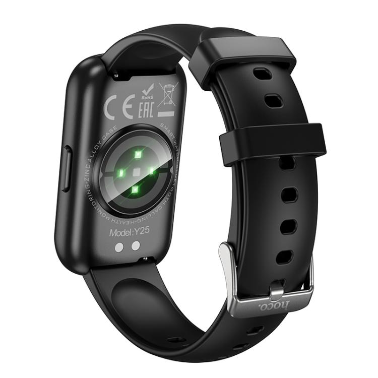 hoco Y25 1.47 inch Screen IP68 Waterproof Smart Sports Watch(Silver) - Smart Watches by hoco | Online Shopping UK | buy2fix