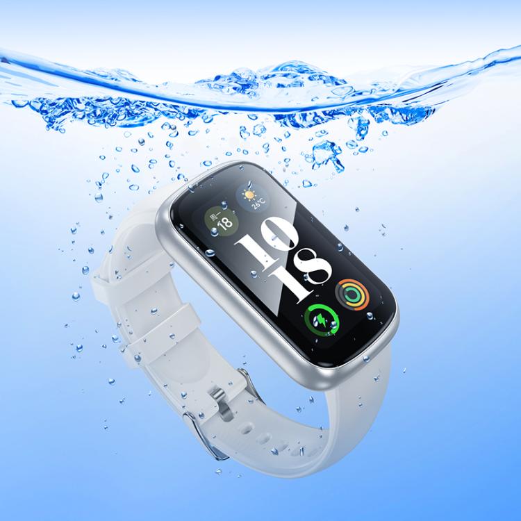 hoco Y25 1.47 inch Screen IP68 Waterproof Smart Sports Watch(Silver) - Smart Watches by hoco | Online Shopping UK | buy2fix