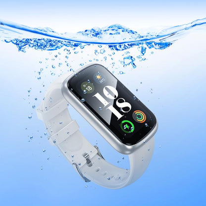hoco Y25 1.47 inch Screen IP68 Waterproof Smart Sports Watch(Silver) - Smart Watches by hoco | Online Shopping UK | buy2fix