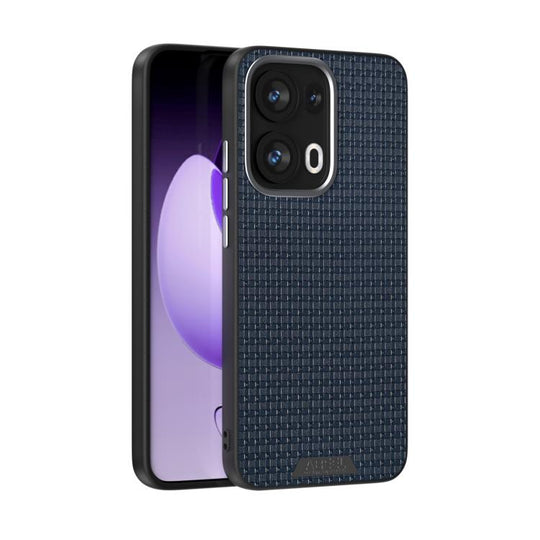 For OPPO Reno13 Pro Global ABEEL Ruyi Pattern 6D Micro Relief MagSafe Leather Phone Case(Blue)
