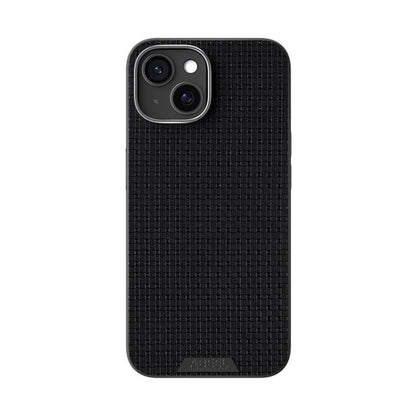 For iPhone 14 ABEEL Ruyi Pattern 6D Micro Relief MagSafe Leather Phone Case(Black) - iPhone 14 Cases by buy2fix | Online Shopping UK | buy2fix