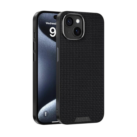 For iPhone 13 ABEEL Ruyi Pattern 6D Micro Relief MagSafe Leather Phone Case(Black)