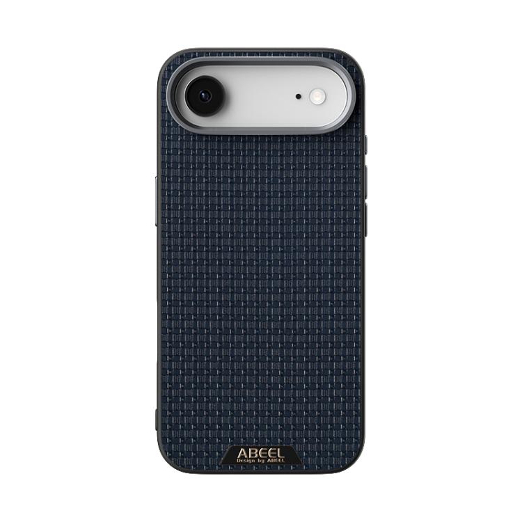 For iPhone Air ABEEL Ruyi Pattern 6D Micro Relief MagSafe Leather Phone Case(Blue) - iPhone Air Cases by buy2fix | Online Shopping UK | buy2fix