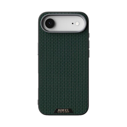For iPhone Air ABEEL Ruyi Pattern 6D Micro Relief MagSafe Leather Phone Case(Green) - iPhone Air Cases by buy2fix | Online Shopping UK | buy2fix