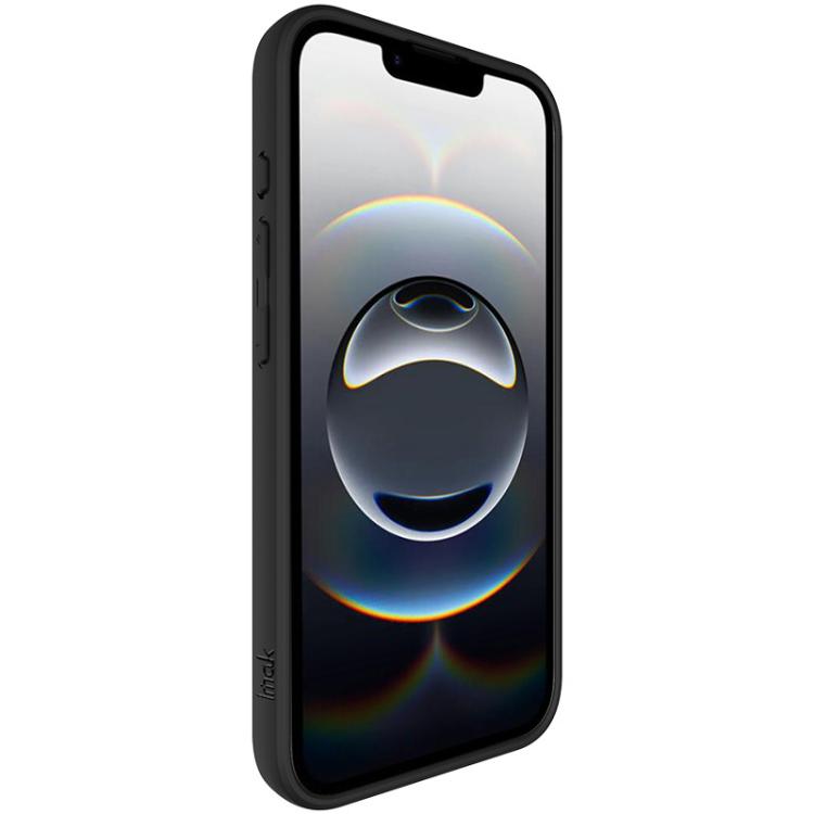 For iPhone 16e imak UX-9B Series Four Corners Tiny Airbag Shockproof Phone Case(Black) - iPhone 16e Cases by imak | Online Shopping UK | buy2fix