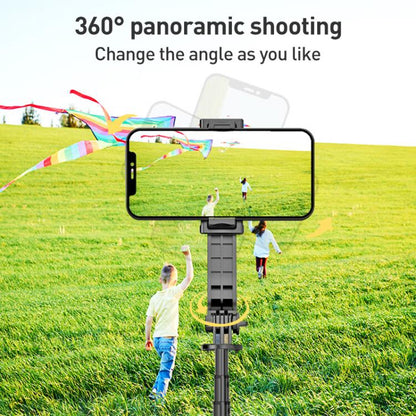 Lenovo Thinkplus H11L Premium Edition Aluminum Alloy Bluetooth Selfie Stick with Dual Fill Lights, 1.1m(Black) - Selfie Sticks by Lenovo | Online Shopping UK | buy2fix