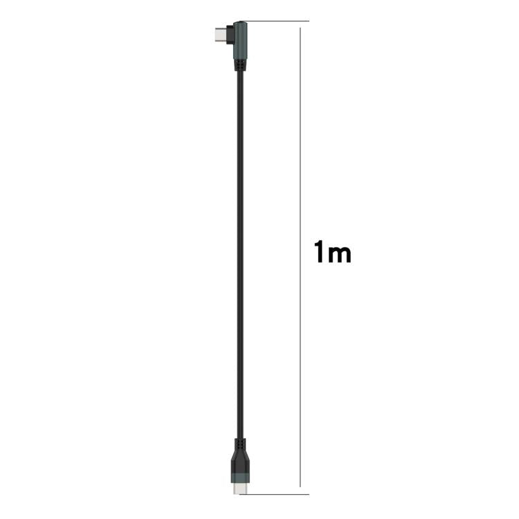 For Sonos Roam 2 Side Bend Speaker Charging Cable, Length: 1m(Black) - Other Accessories by buy2fix | Online Shopping UK | buy2fix