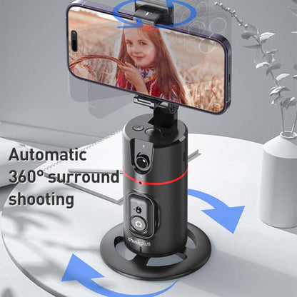Lenovo Thinkplus H1A 360 Degree Face Recognition Smart AI Tracking Gimbal(Black) - Tripod Heads by Lenovo | Online Shopping UK | buy2fix