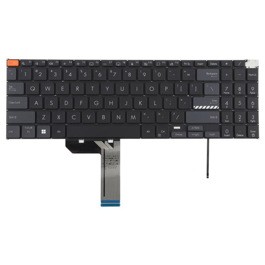 US Version Backlit Laptop Keyboard for Asus Vivobook Pro 15X OLED K6501 M6501(Black) - Replacement Keyboards by buy2fix | Online Shopping UK | buy2fix