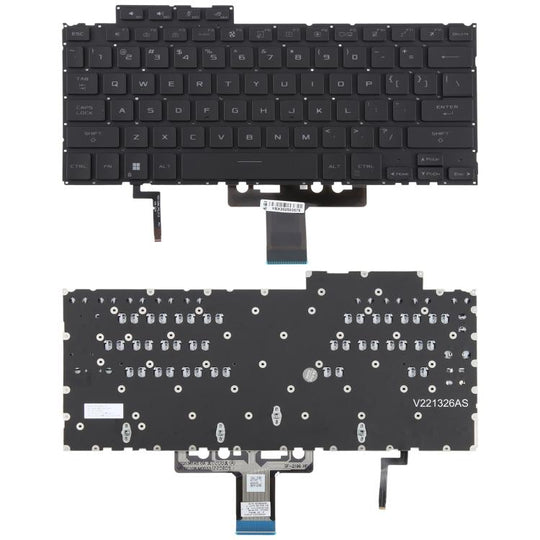 US Version Backlit Laptop Keyboard for Asus ROG Flow X13 GV302 2023 GV302XV GV302XU(Black)