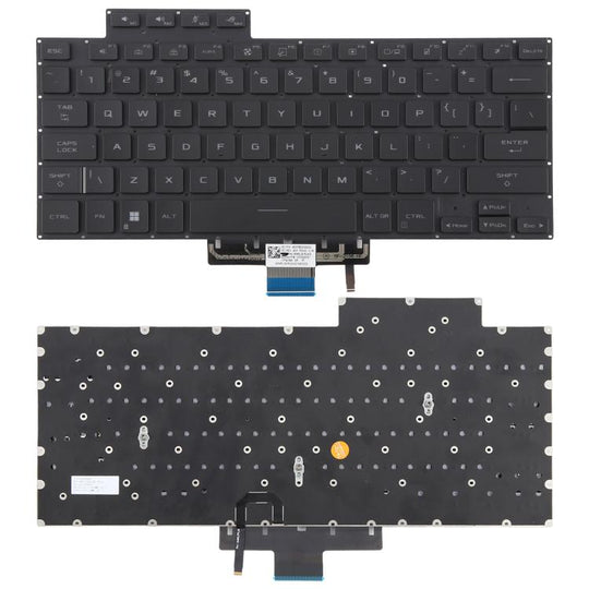 US Version Backlit Laptop Keyboard for Asus Zephyrus ROG 16 G16 GA503 15 GU603 GU603H(Black)