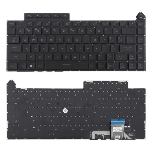 US Version RGB Backlit Laptop Keyboard for Asus ROG Strix G16 G614 G614JU G634 G634JY 2023(Black) - Replacement Keyboards by buy2fix | Online Shopping UK | buy2fix
