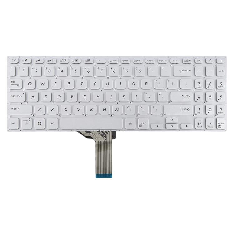 US Version Laptop Keyboard for Asus S530 S530U S530F S15 S530UA S530UN S5300 S5300F S5300FN S5300U S5300UN X530 X530M(Black) - Replacement Keyboards by buy2fix | Online Shopping UK | buy2fix