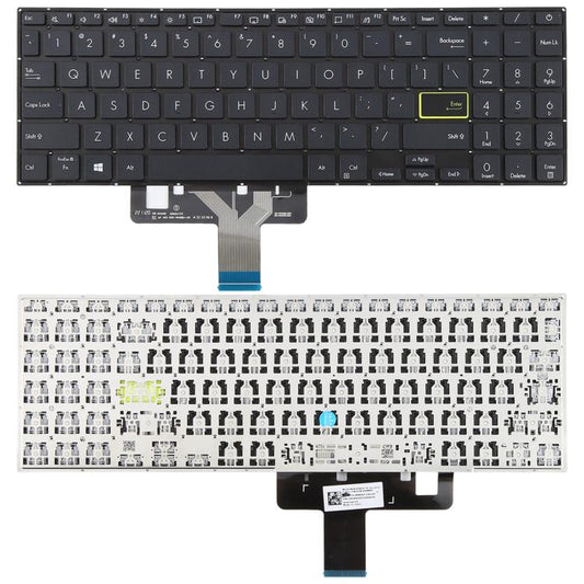 US Version Laptop Keyboard for Asus VivoBook X521 V5100E X521FL S5600F S533F 2020(Black) - Replacement Keyboards by buy2fix | Online Shopping UK | buy2fix