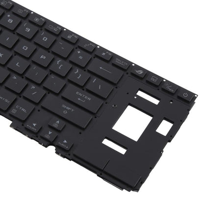 US Version Backlit Laptop Keyboard for Asus ROG Zephyrus Duo 15 inch GX550L GX550 GX550LXS GX550LWS GX551 GX551Q(Black) - Replacement Keyboards by buy2fix | Online Shopping UK | buy2fix