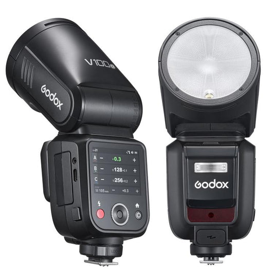 Godox V100 Round Head TTL Flash Speedlite For Olympus(UK Plug) - Shoe Mount Flashes by Godox | Online Shopping UK | buy2fix
