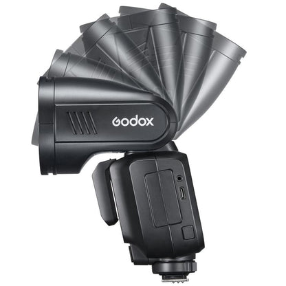Godox V100 Round Head TTL Flash Speedlite For Sony(UK Plug) - Shoe Mount Flashes by Godox | Online Shopping UK | buy2fix