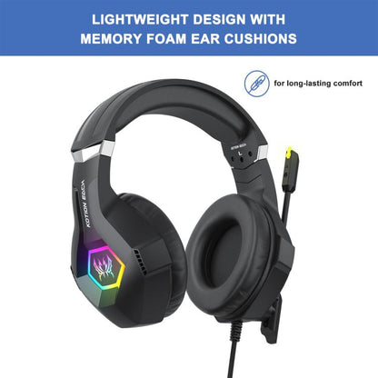 KOTION EACH GS450 Omni-directional Esports Headset with Mic, Length: About 1.9m(Blac) - Multimedia Headset by KOTION EACH | Online Shopping UK | buy2fix
