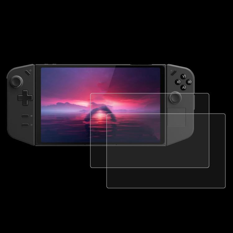 For Lenovo Legion Go S 8.0 inch 2pcs 9H 0.3mm Explosion-proof Tempered Glass Film - Tempered Glass by buy2fix | Online Shopping UK | buy2fix