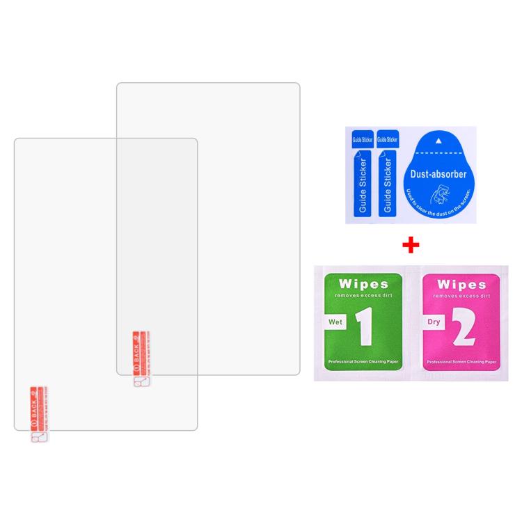 For Lenovo Legion Go S 8.0 inch 2pcs 9H 0.3mm Explosion-proof Tempered Glass Film - Tempered Glass by buy2fix | Online Shopping UK | buy2fix