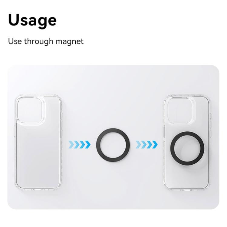 Collar Neck Hanger Magnetic Phone Holder(Skin Feel Gray) - Lazy Bracket by buy2fix | Online Shopping UK | buy2fix