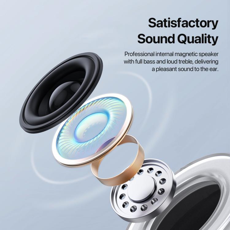 DUZZONA W23 5 in 1 Magnetic Wireless Charger with Bluetooth Speaker(White) - Wireless Charger by DUZZONA | Online Shopping UK | buy2fix