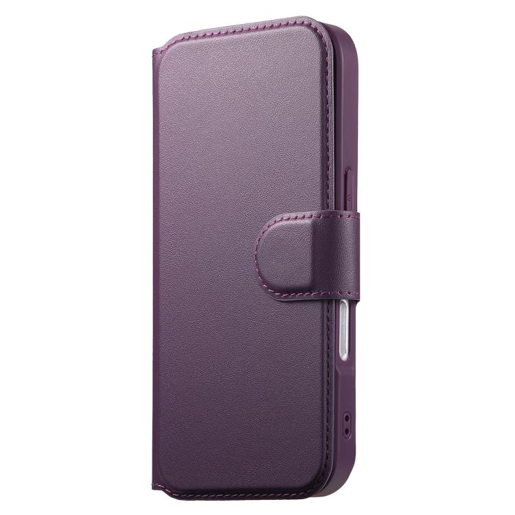 For iPhone 16 Pro CaseNeo Finger Grip Strap MagSafe Leather Phone Case(Purple) - iPhone 16 Pro Cases by CaseNeo | Online Shopping UK | buy2fix