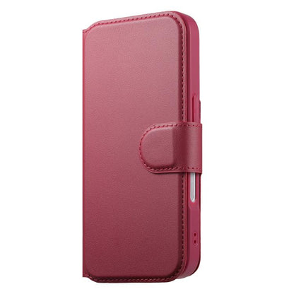 For iPhone 16 CaseNeo Finger Grip Strap MagSafe Leather Phone Case(Red) - iPhone 16 Cases by CaseNeo | Online Shopping UK | buy2fix