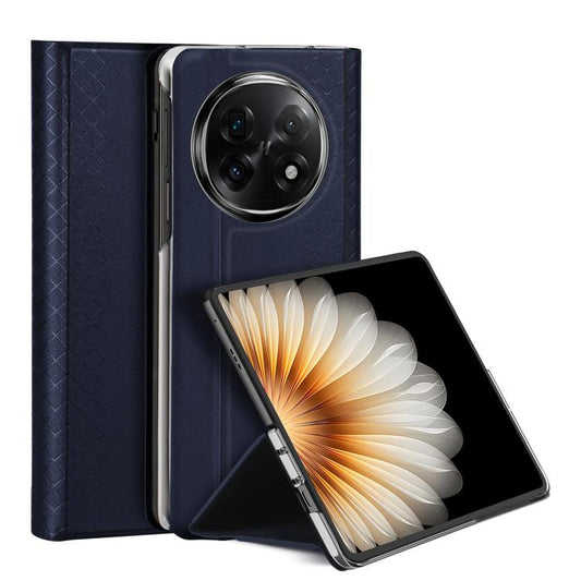 For OPPO Find N5 DUX DUCIS Bril Series PU + TPU Phone Case(Blue) - Find N5 Cases by DUX DUCIS | Online Shopping UK | buy2fix