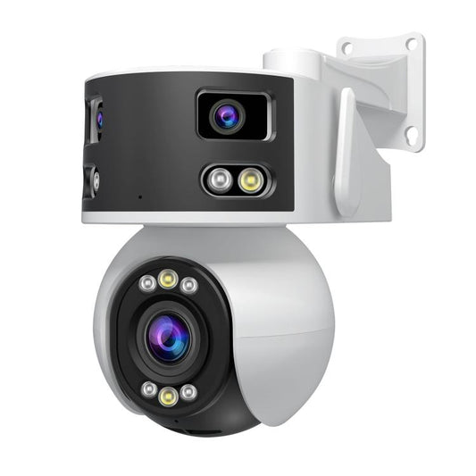 SriHome SH055B 8MP HD Multi-lens Super Wide Angle Panoramic PTZ Dome Camera(AU Plug) - Dome Camera by SriHome | Online Shopping UK | buy2fix