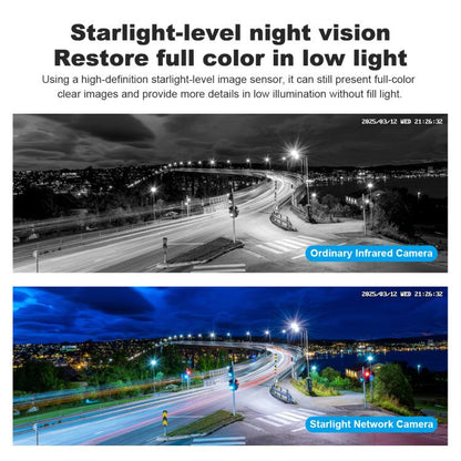 SriHome SH055B 8MP HD Multi-lens Super Wide Angle Panoramic PTZ Dome Camera(AU Plug) - Dome Camera by SriHome | Online Shopping UK | buy2fix