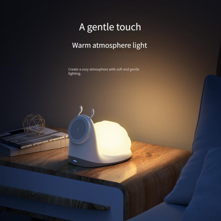 W11 Multifunctional Magnetic Wireless Charger with Night Light(White) - Wireless Charger by buy2fix | Online Shopping UK | buy2fix